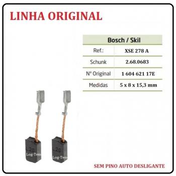 XSE 278 A - ESCOVA DE CARVÃO BOSCH - GWS 850 - S/PINO