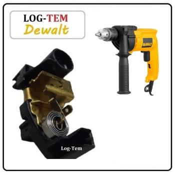 K-5-91 / 390524-00 - PORTA ESCOVA DIREITO -  FURADEIRA DEWALT - DW 508 S BR - POS.25 - ORIGINAL