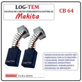 ESCOVA DE CARVÃO MAKITA - 5 x 8 x 12 mm