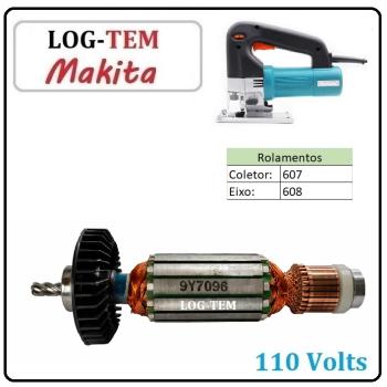 K-2-4-11 / 517096-9 - INDUZIDO / ROTOR / MOTOR - SERRA TICO-TICO MAKITA 110 V - 4304 - POS.36 - ORIGINAL