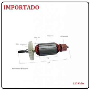 M-2-12 / 186178-01 - INDUZIDO 220 V - DW 882 - POS.1