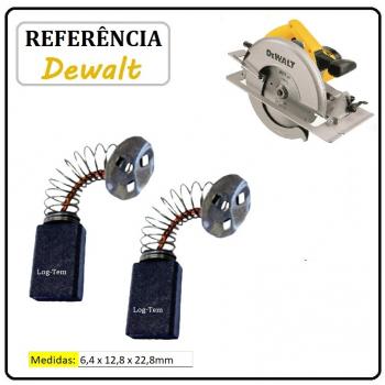 JOGO DE ESCOVA DE CARVÃO - SERRA CIRCULAR DEWALT - 145323-02 - DW 389
