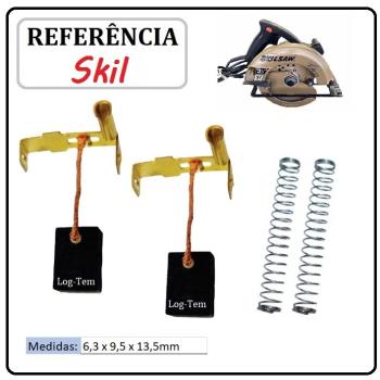 JOGO DE ESCOVA DE CARVÃO - SERRA CIRCULAR SKIL - 2610993156 - 5250