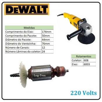INDUZIDO / ROTOR / MOTOR 220 V - DW 849 - POS.1
