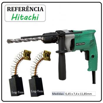 JOGO DE ESCOVA DE CARVÃO - FURADEIRA HITACHI - 999-041 - DV 16 VSS