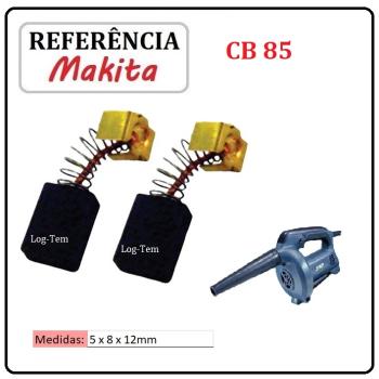 JOGO DE ESCOVA DE CARVÃO - SOPRADOR MAKITA SSP - 194973-8 - CB 85 - MUB 102