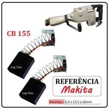 JOGO DE ESCOVA DE CARVÃO - MARTELO MAKITA - 194987-7 - CB 155 - HM 1301