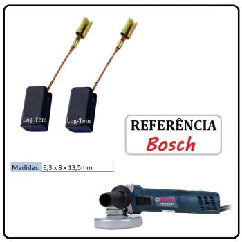 JOGO DE ESCOVA DE CARVÃO - ESMERILHADEIRA BOSCH - 1619P02870 - 1C88 - GWS 7-115 ET