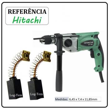 JOGO DE ESCOVA DE CARVÃO - FURADEIRA HITACHI - 999-041 - DV 18 V