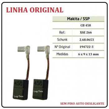 XSE 266 - ESCOVAS DE CARVÃO MAKITA - CB 458