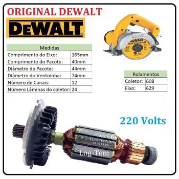 M-3-4-3 / 647896-00 - INDUZIDO / ROTOR / MOTOR 220 V - DW 861 B - POS. 26 - ORIGINAL