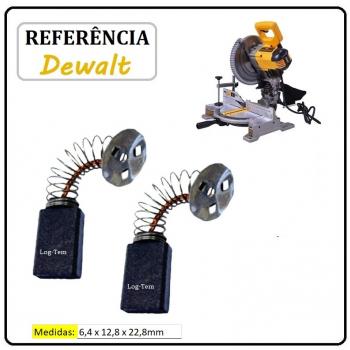 JOGO DE ESCOVA DE CARVÃO - SERRA ESQUADRILHA DEWALT - 145323-02 - DW 705