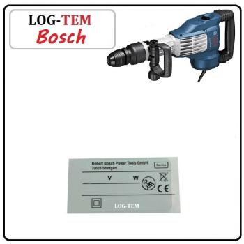 160111A3H5 - ETIQUETA - MARTELO BOSCH - 11C36 - GSH 11 VC - POS.808 - ORIGINAL