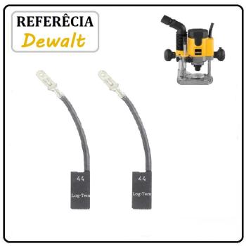 AL-2-6 / JOGO DE ESCOVA DE CARVÃO - TUPIA DEWALT - 580017-01 - DW 621 - ORIGINAL