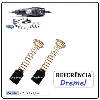 JOGO DE ESCOVA DE CARVÃO - MULTI FERRAMENTA DREMEL -  2610006477 - 300