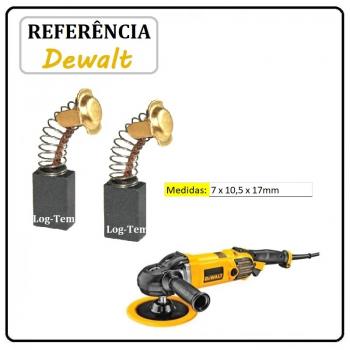 JOGO DE ESCOVA DE CARVÃO - POLITRIZ DEWALT -  N088403 - DWP 849 X