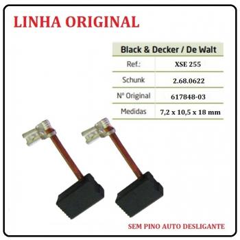XSE 255 - ESCOVA DE CARVÃO DEWALT - D 21510