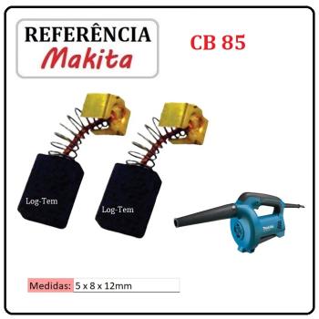 JOGO DE ESCOVA DE CARVÃO - SOPRADOR MAKITA - 194973-8 - CB 85 - MUB 101