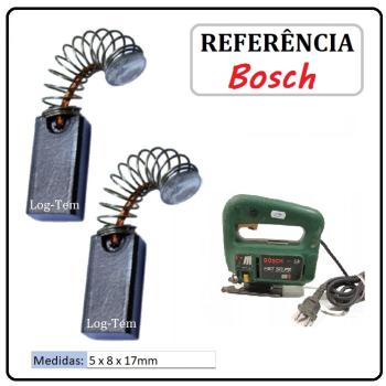 JOGO DE ESCOVA DE CARVÃO - SERRA TICO-TICO BOSCH - 2604321904 - 3238 - PST 50 PE