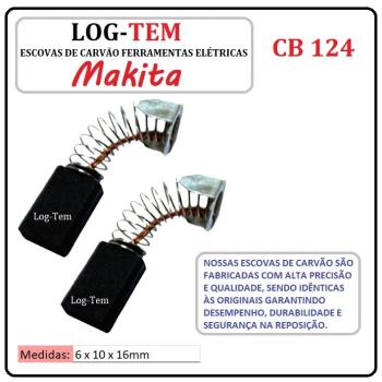 ESCOVA DE CARVÃO MAKITA - CB124