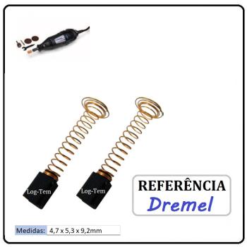 JOGO DE ESCOVA DE CARVÃO - MULTI FERRAMENTA DREMEL -  2610006477 - 277