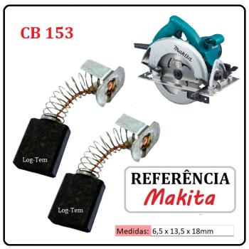 JOGO DE ESCOVA DE CARVÃO - SERRA CIRCULAR MAKITA - 194985-1 - CB 153 - 5007 N