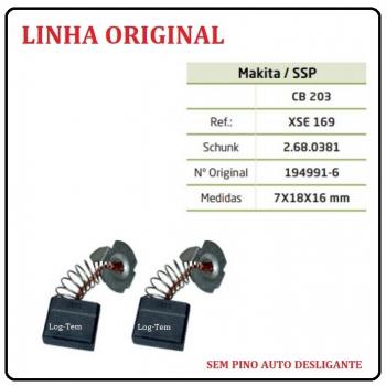 XSE 169 - ESCOVA DE CARVÃO MAKITA - CB 203