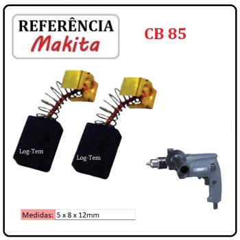 JOGO DE ESCOVA DE CARVÃO - FURADEIRA MAKITA SSP - 194973-8 - CB 85 - MHP 131