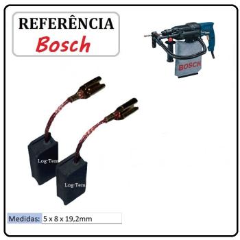 JOGO DE ESCOVA DE CARVÃO - MARTELETE BOSCH - 1617014134 - 11221 - GAH 500 DSE