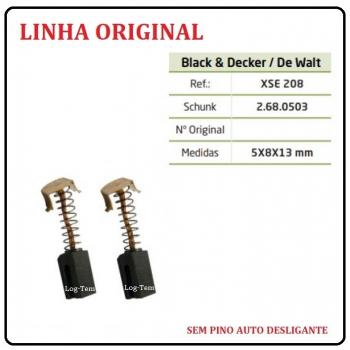 P4-3-1 / XSE 208 - ESCOVA DE CARVÃO BLACK & DECKER - G 720