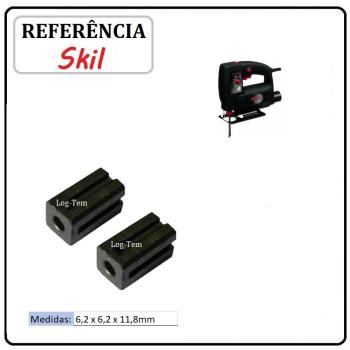 JOGO DE ESCOVA DE CARVÃO - SERRA TICO-TICO SKIL -  2610386546 - 4465