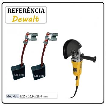 JOGO DE ESCOVA DE CARVÃO - ESMERILHADEIRA DEWALT - 392574-02 - D 28490