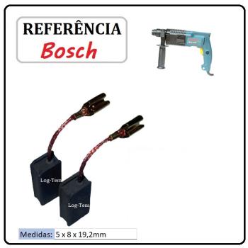 JOGO DE ESCOVA DE CARVÃO - MARTELETE BOSCH - 1617014134 - 11234 - GBH 2-20 SRE