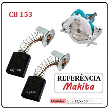 JOGO DE ESCOVA DE CARVÃO - SERRA CIRCULAR MAKITA - 194985-1 - CB 153 - 5902 B