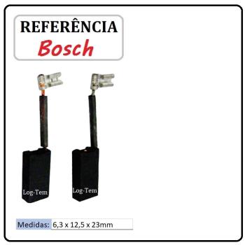 ESCOVA DE CARVÃO BOSCH - 6,3x12,5x23 mm