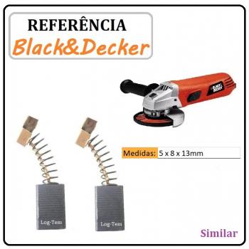 LC 06 - JOGO DE ESCOVA - ESMERILHADEIRA BLACK & DECKER - G 720 - SIMILAR