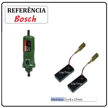 JOGO DE ESCOVA  DE CARVÃO - FRESADORA BOSCH - 2604320912 - 3261.0 - PAM 500