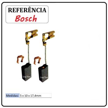 ESCOVA DE CARVÃO BOSCH - 5x10x17,4 mm