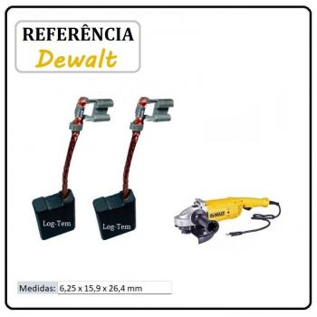 JOGO DE ESCOVA DE CARVÃO - ESMERILHADEIRA DEWALT - 392574-02 - D 28476 W