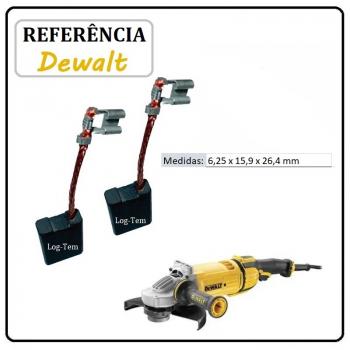 JOGO DE ESCOVA DE CARVÃO - ESMERILHADEIRA DEWALT - 392574-02 - D 28496 M