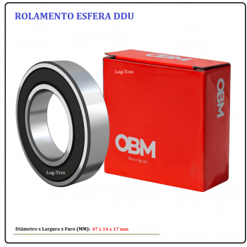 6303 - ROLAMENTO ESFERA DDU
