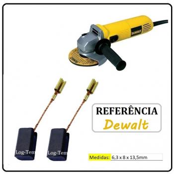 JOGO DE ESCOVA DE CARVÃO - ESMERILHADEIRA DEWALT - 939539-01 - D 28090