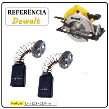 JOGO DE ESCOVA DE CARVÃO - SERRA CIRCULAR DEWALT - 145323-02 - DW 358