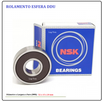 6304 - ROLAMENTO ESFERA DDU - NSK