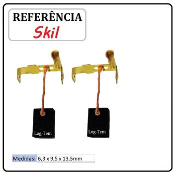 ESCOVA DE CARVÃO SKIL - 6,3x9,5x13,5 mm