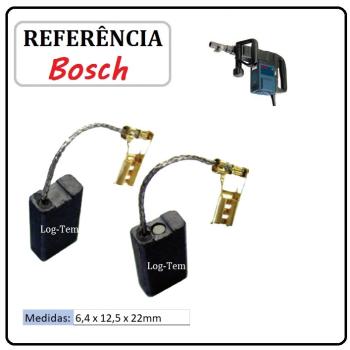 JOGO DE ESCOVA DE CARVÃO - MARTELO BOSCH - 1617014122 - 11314 EVS