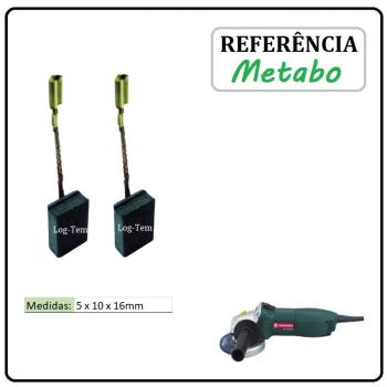 JOGO DE ESCOVA DE CARVÃO - ESMERILHADEIRA METABO - 31603392- W 7-115