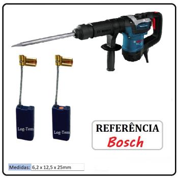 JOGO DE ESCOVA DE CARVÃO - MARTELO BOSCH - 1617014138  - 11C37 - GSH 5