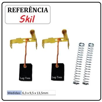 JOGO DE ESCOVA DE CARVÃO - SERRA CIRCULAR SKIL - 2610993156 - 5125