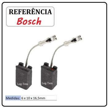 ESCOVA DE CARVÃO BOSCH - 6x10x16,5 mm